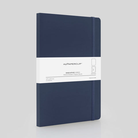 Blue Medium Blank Notebook myPAPERCLIP
