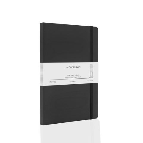 A5 Notebook Black Soft Cover myPAPERCLIP