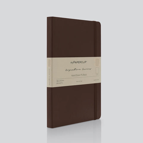 Signature Series Vegan Leather A5 Notebook