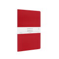 Red B5 Notebook Ruled myPAPERCLIP