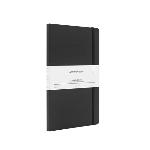Executive Series Medium Notebook Soft Cover 192 Pages 80 GSM