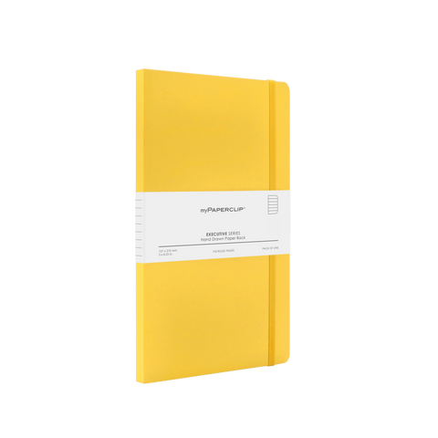 Executive Series Medium Notebook Soft Cover 192 Pages 80 GSM