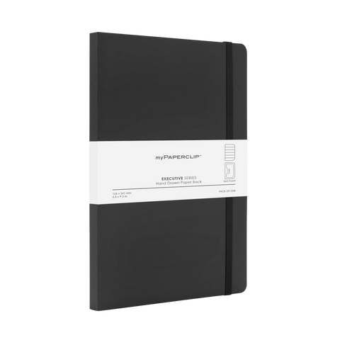 Executive Series Large Notebook Soft Cover 192 Pages 80 GSM