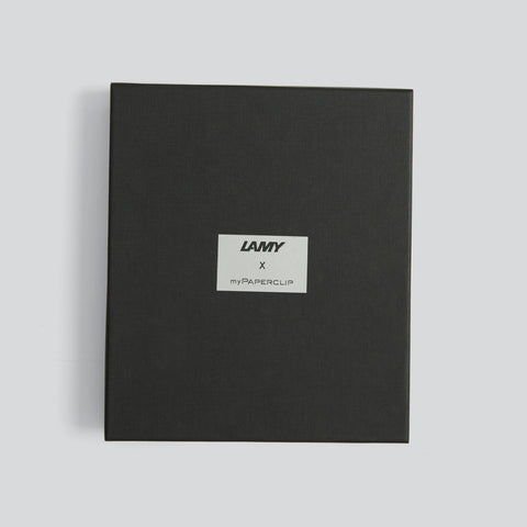 myPAPERCLIP x LAMY Small Gift Boxed Set - Matte Charcoal