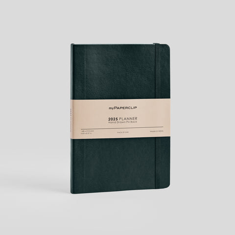 2025 Vegan Leather A5 Weekly Planner